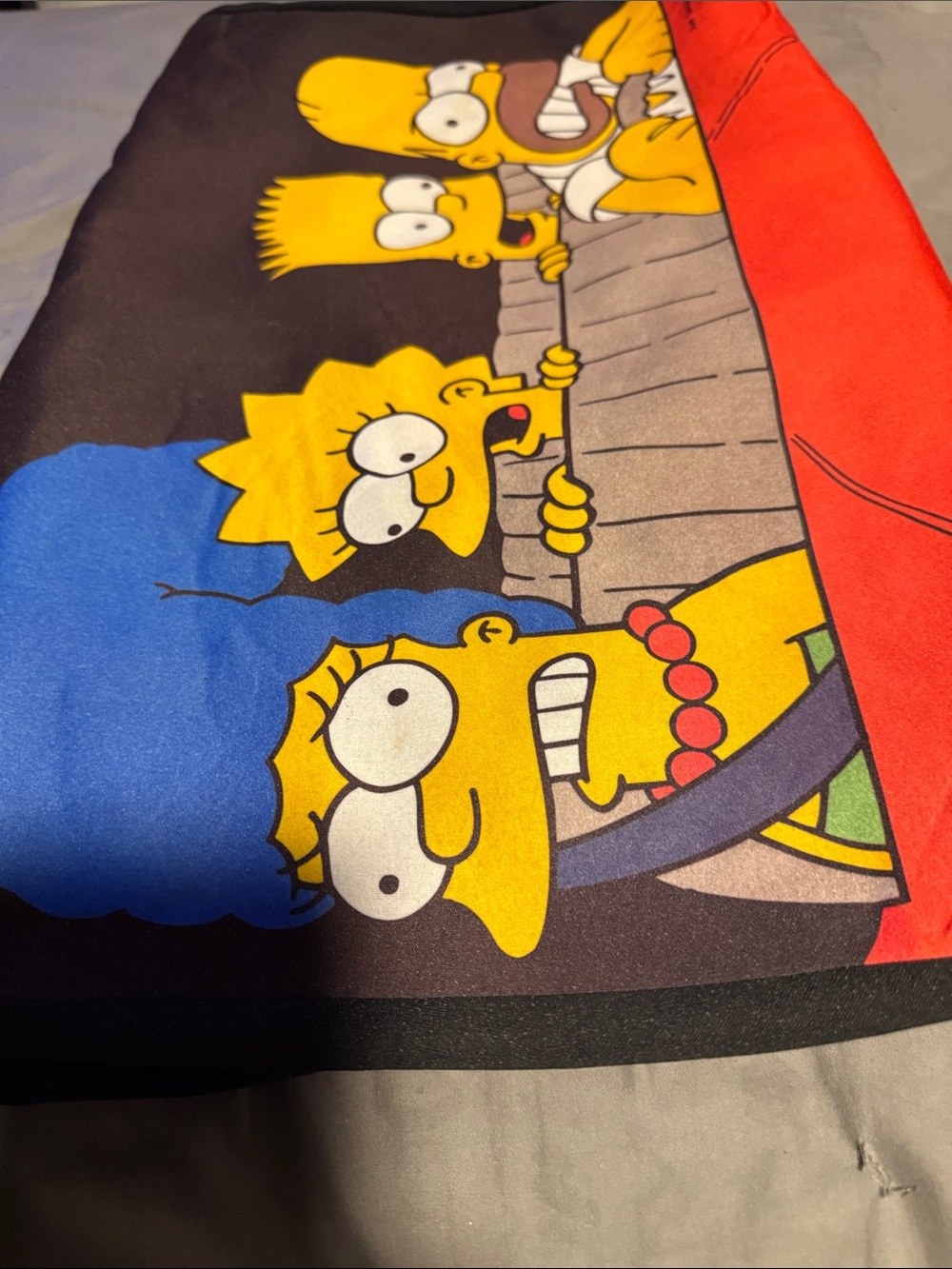 Vintage Y2K “ The Simpsons “ Branded  Car seat Cover 2003 collectible - Picture 6 of 6